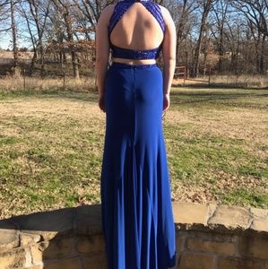 Sherrie Hill 2 piece prom dress